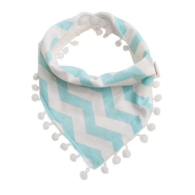 1Pc Baby Girls Boy Kids Saliva Towel Bandana Dribble Triangle Bibs Infant Head Scarf