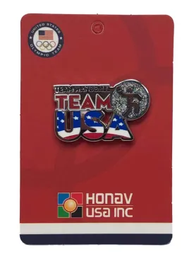 2020 Summer Olympics Tokyo Japan "Team USA" Team Handball Pictogram Lapel Pin