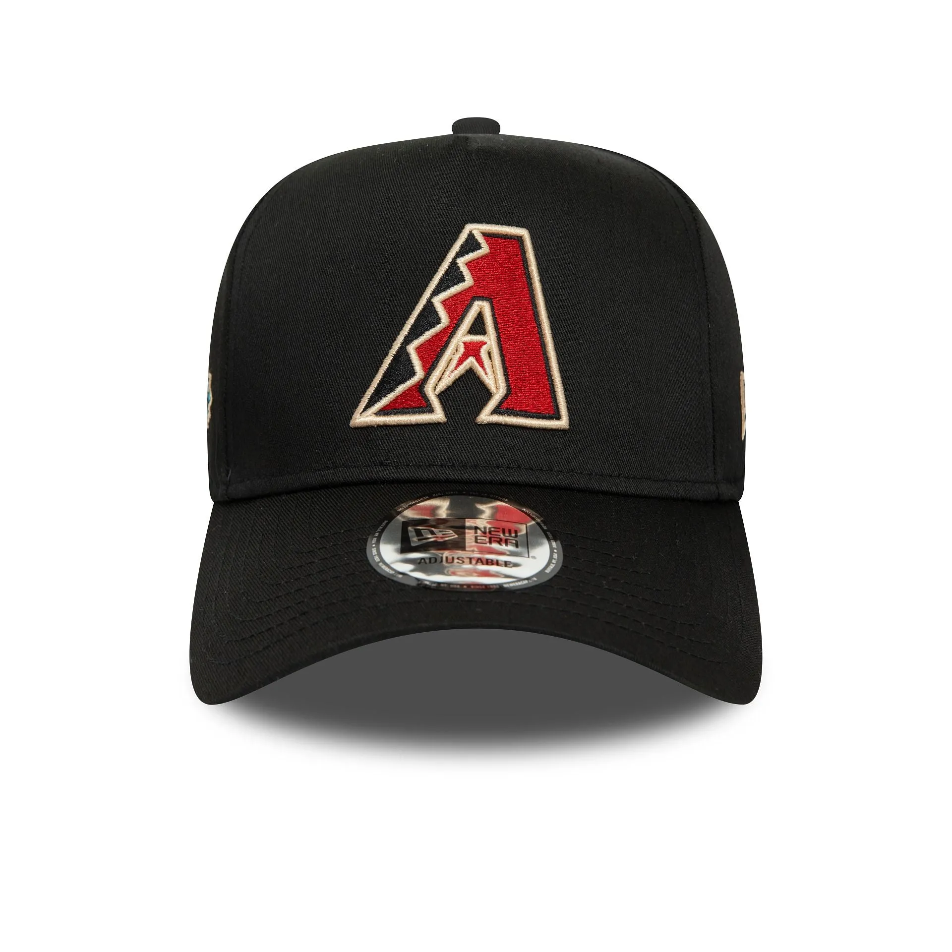 Arizona Diamondbacks World Series Patch Black 9FORTY A-Frame Adjustable Cap