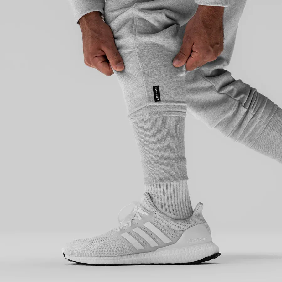 ASRV Tech-Terry™ High Rib Jogger Pants - Heather Grey "Asrv"