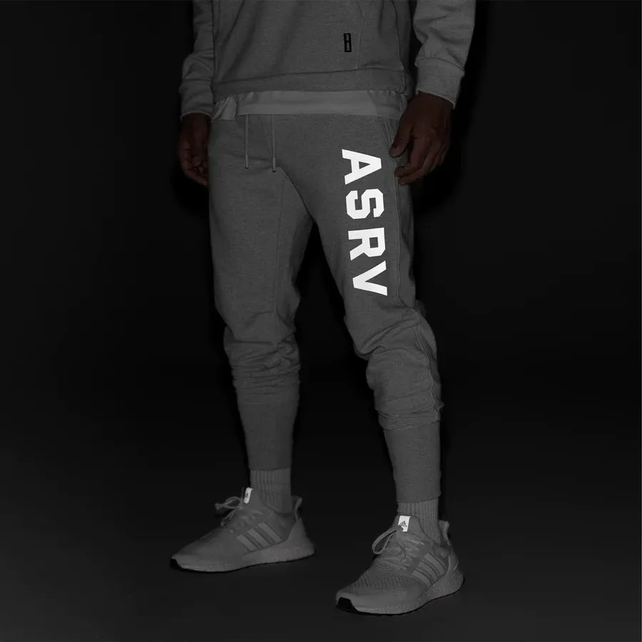 ASRV Tech-Terry™ High Rib Jogger Pants - Heather Grey "Asrv"