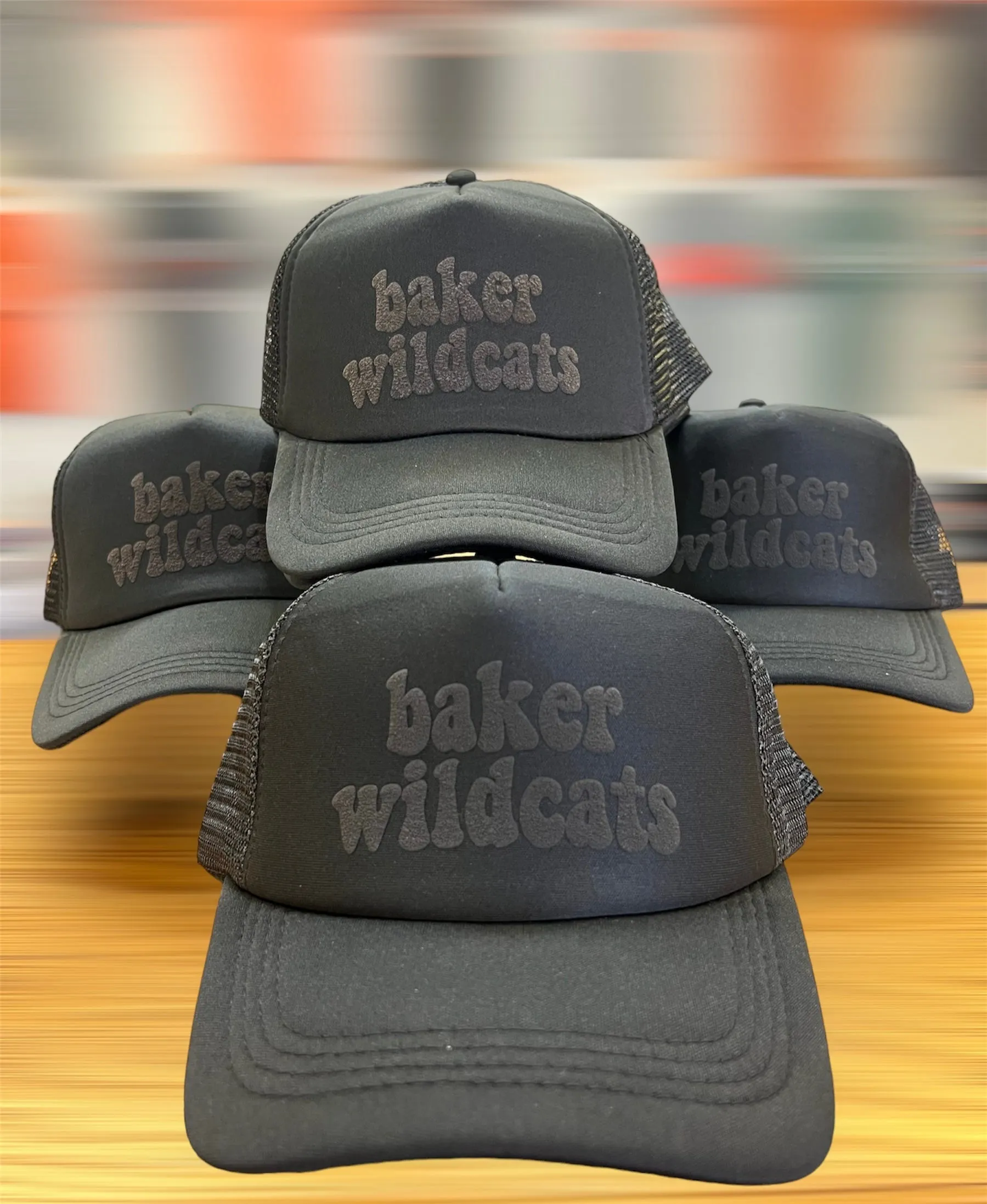 Baker Wildcats Tonal Foam Trucker Hat