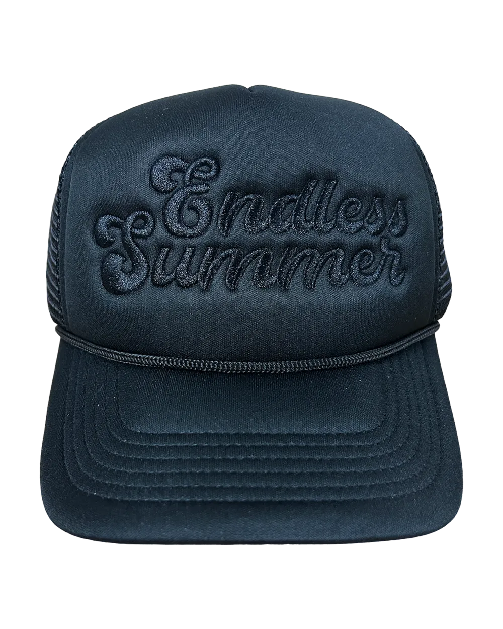 Black Endless Summer Trucker Hat