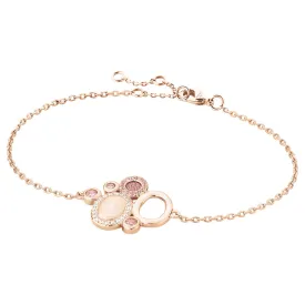 Bracelet GALETS Rose RO