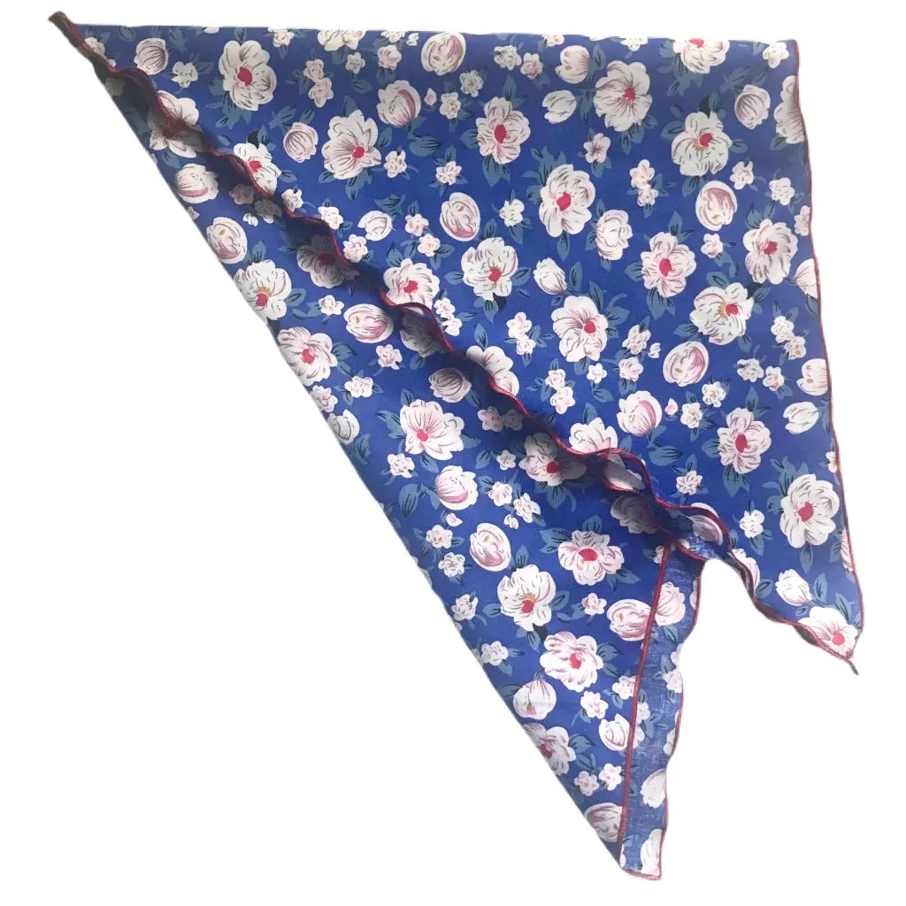 Bright Floral Cotton Headscarf Bandana Gloria