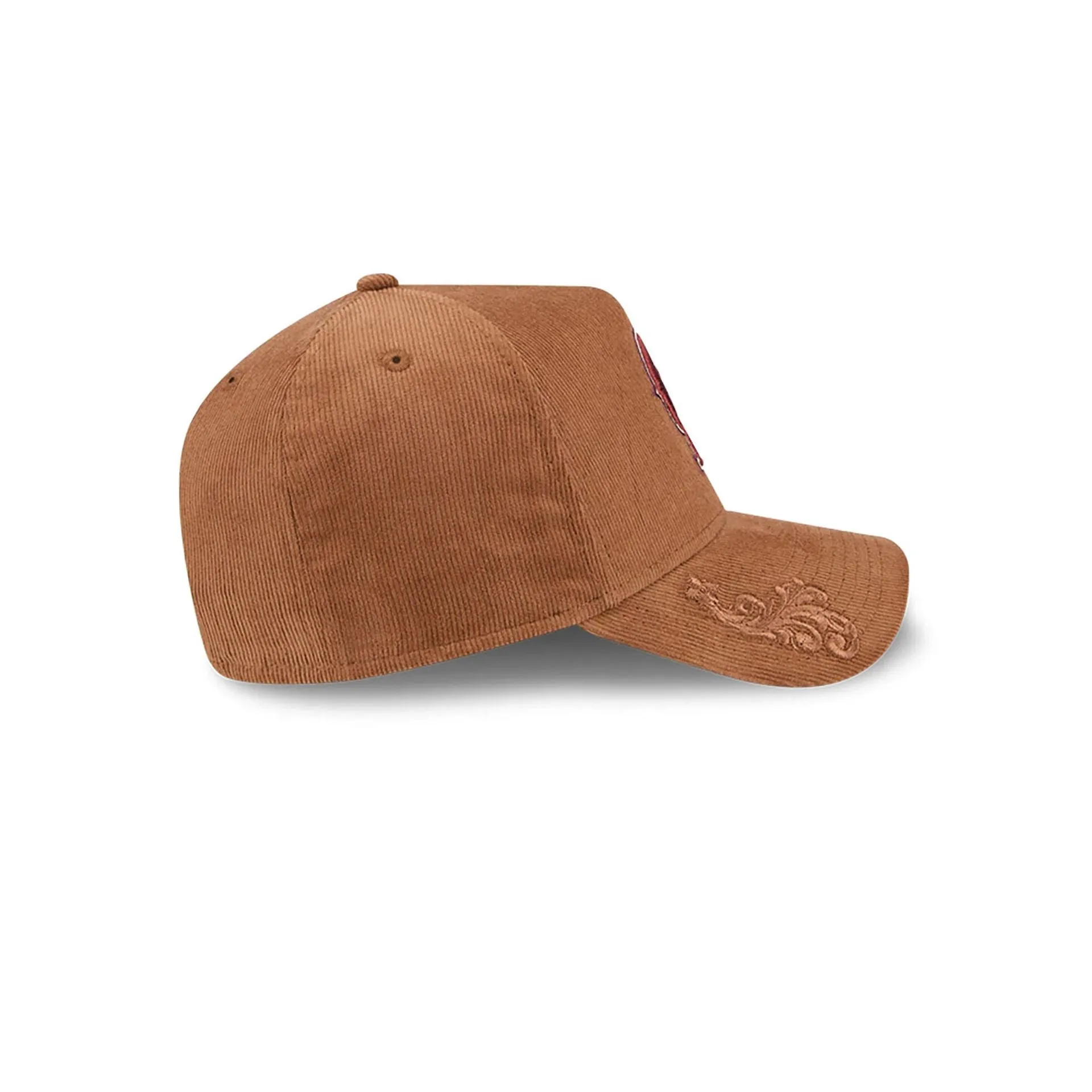 California Angels Ornamental Cord Brown 9FORTY A-Frame Adjustable Cap