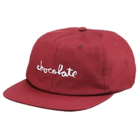 Chocolate Chunk Unstructured 6 Panel Snap Back Hat