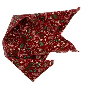 Christmas Berries Floral Headscarf Bandana