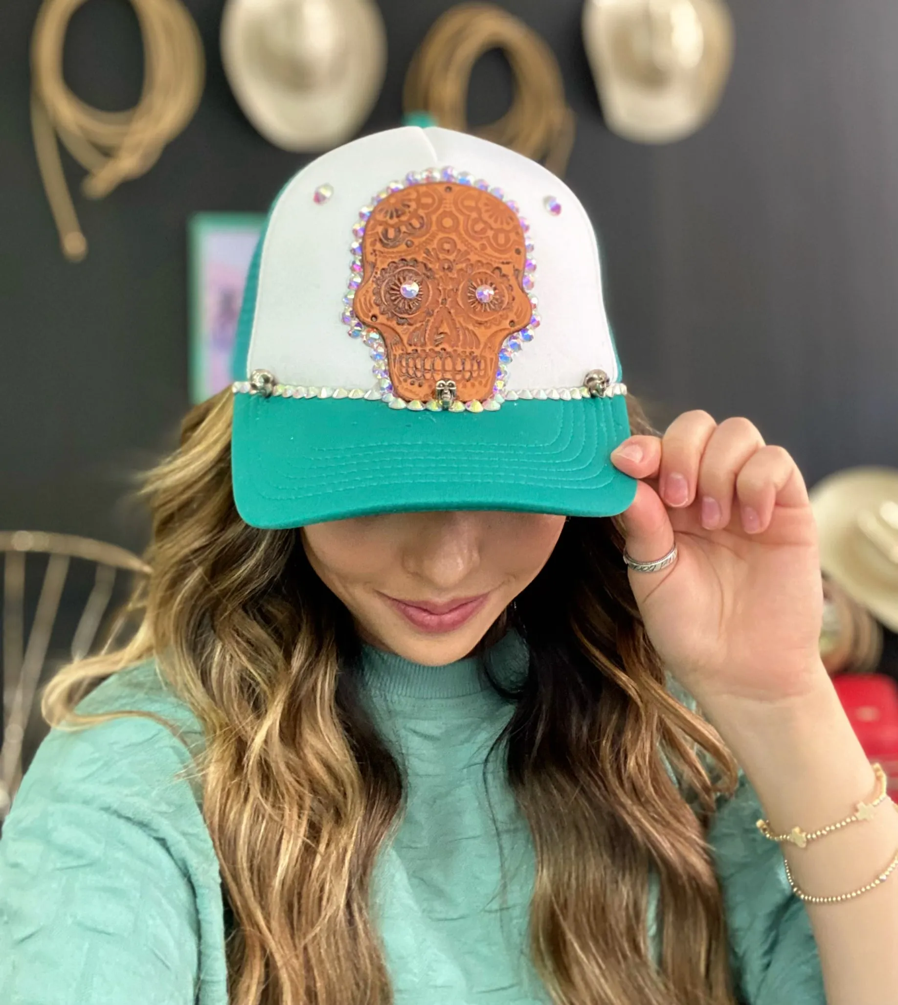 Customized Trucker Girl Cap - #11