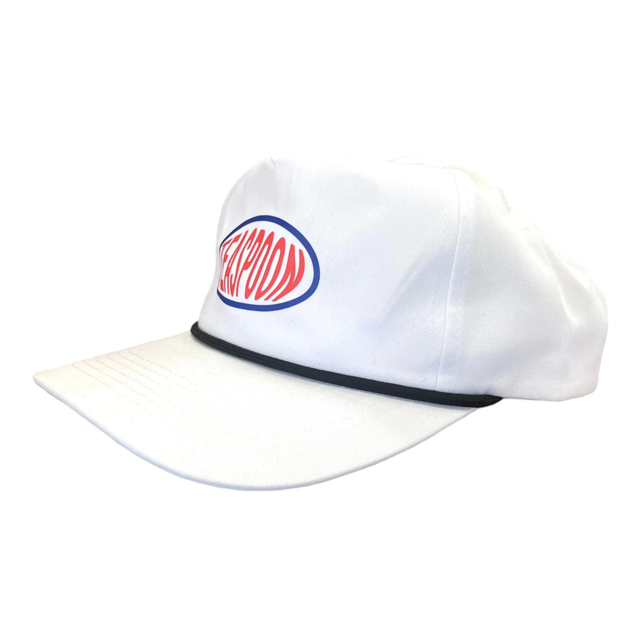 Elipso logo - snapback unstructured Cap - White