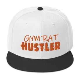 GYM RAT HUSTLER Snapback Cap