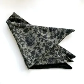 Liberty Head Scarf Reversible Melissa Charcoal