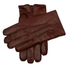 Men's Heritage Handsewn Three-Point Cashmere-Lined Leather Gloves