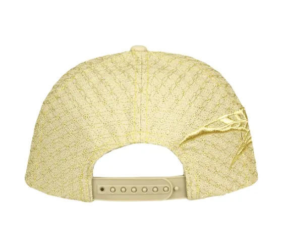 Metalic Gold and Tan Hologram Snapback