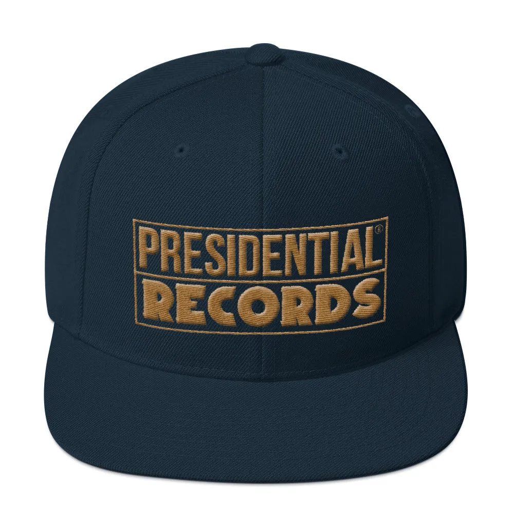 Presidential Records® Gold Logo | Snapback Hat