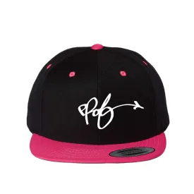 Prof "Signature" Hot Pink Snapback