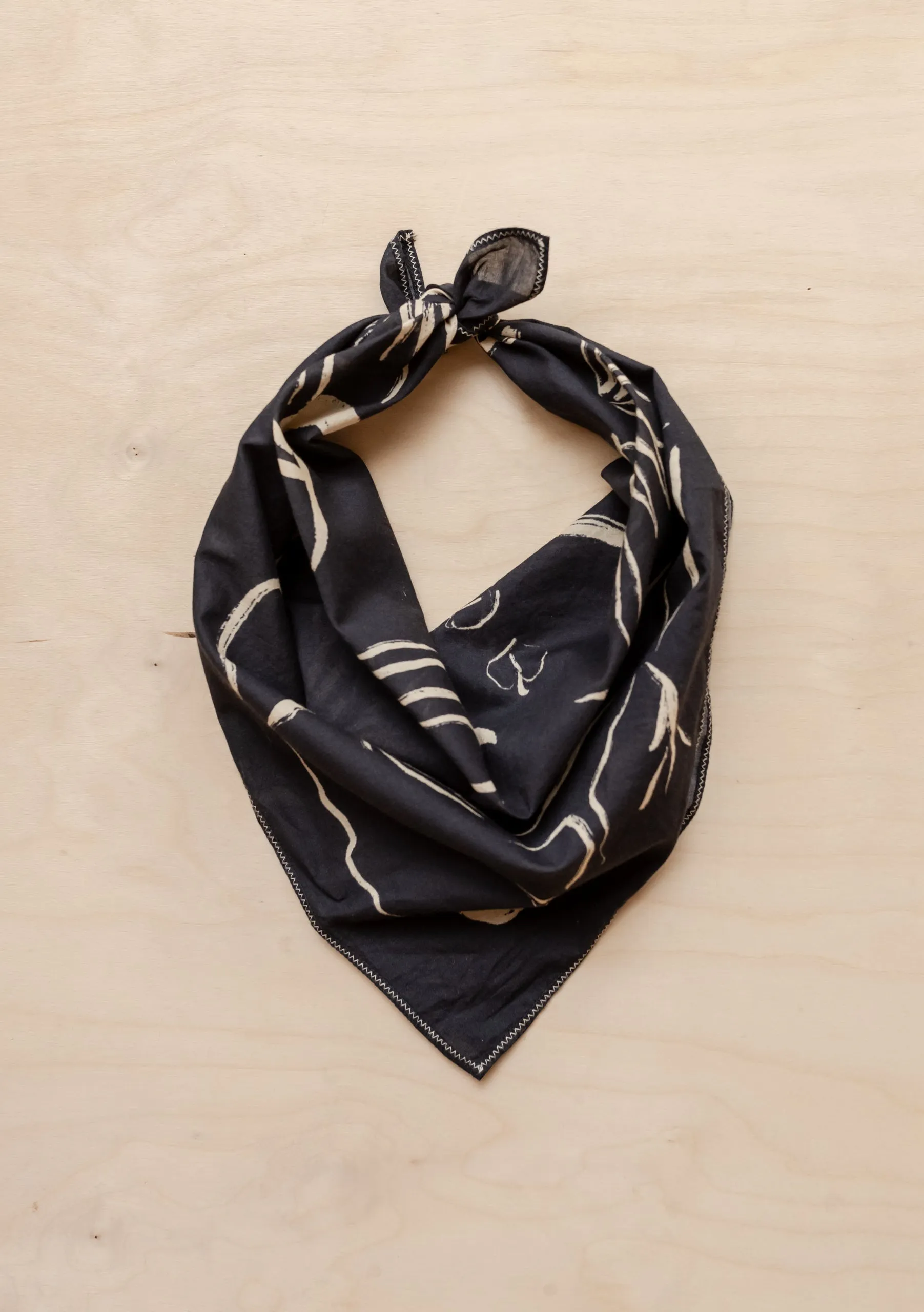 TBCo x Abisola Omole Wilderness Cotton Scarf