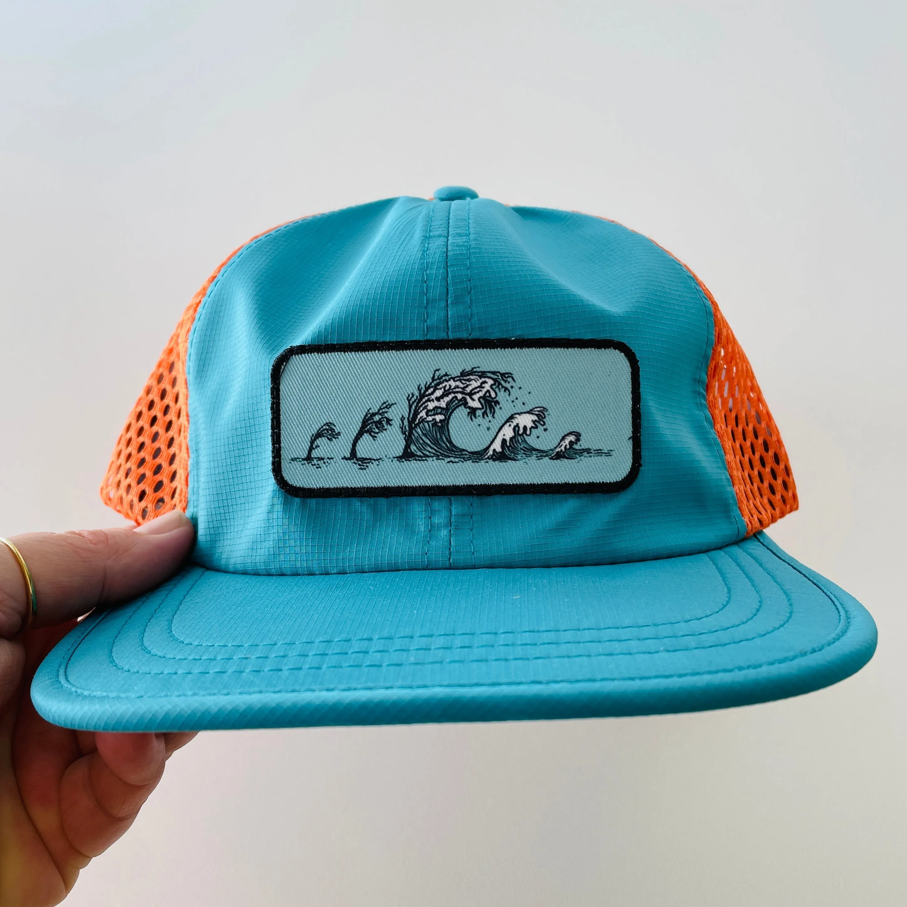 Treewave Teal Orange Hat